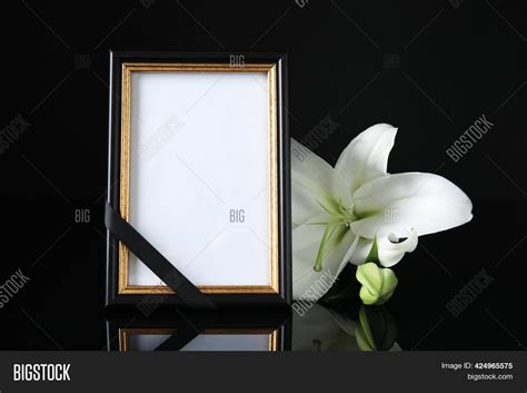 Funeral photo frame background.  Thousands of new, high-quality pictures...