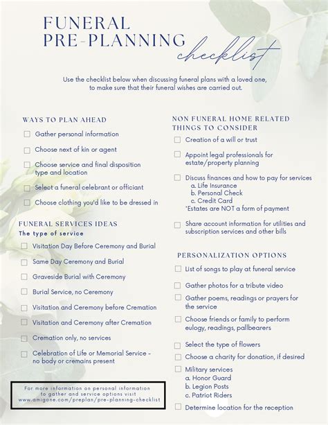 Funeral planner pdf.  During this difficult time, we hope this guide provides structure...