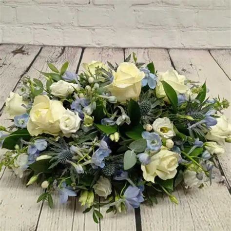 Funeral posy.  Choose from soft pastels or vibrant colour combinations.  A wide sel...