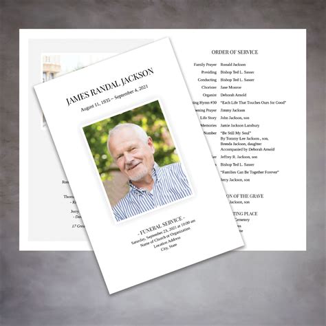 Funeral program template google docs.  Our templates are available in Google Do...