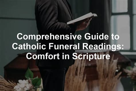 Funeral readings catholic ireland.  A careful selection and use of readings from Scripture f...