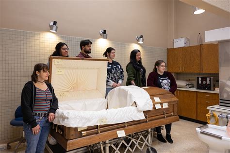 Funeral service education program online.  With interaction, case stud...