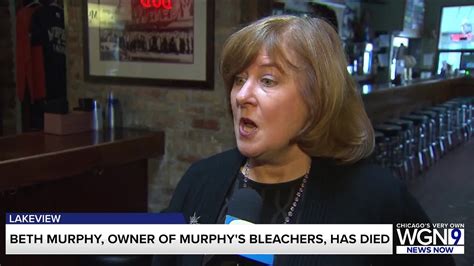 Funeral services announced for Beth Murphy, owner of Murphy’s Bleachers