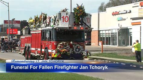 Funeral services held Thursday for fallen CFD Lt. Jan Tchoryk