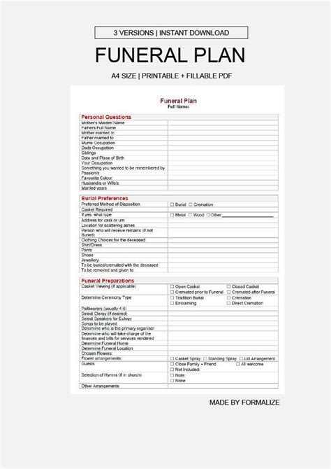 Funeral spreadsheet.  Reviewing funeral pre-planning templates on a computer, o...
