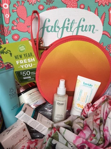 Funfitfab - "FabFitFun is a seasonal lifestyle subscription that sends subscribers 6-8 items every season, worth up to $300 in value. Boxes include amazing products that are trend-savvy ranging from full-size skincare and beauty products, to wellness products, to accessories, to decor and more every season. ...