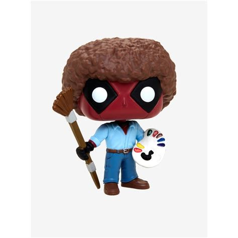 Funko POP Marvel Deadpool Playtime Deadpool Bob Ross. 
