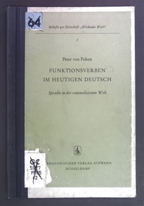 Funktionsverben im heutigen deutsche, sprache in der rationalisierten welt. - 1997 mitsubishi montero ls service manual.