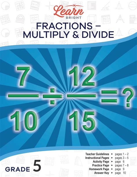 Funky Fractions Multiply And Divide Multiply And Divide