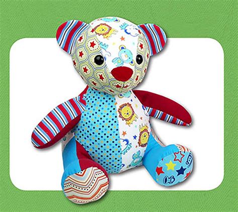 Funky Friends Factory Melody Memory Bear Sewing Pattern Memory bear