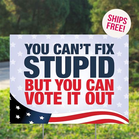 Funniest political yard signs. Check out our political funny yard signs selection for the very best in unique or custom, handmade pieces from our banners & signs shops. 