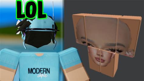 In this Roblox video, I show you guys how to make a FREE funny cursed avatar trick using the Eva Cremers x H&M Alien Head in roblox! So make sure to watch un.... 