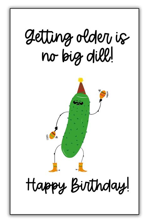 Funny Birthday Card Free Printable