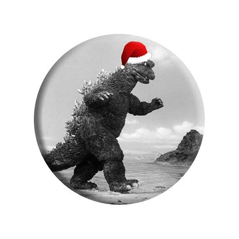 Funny Godzilla Christmas T-Shirts for Sale TeePublic