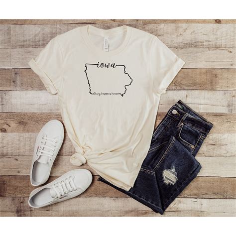 Funny Iowa Shirt - Etsy