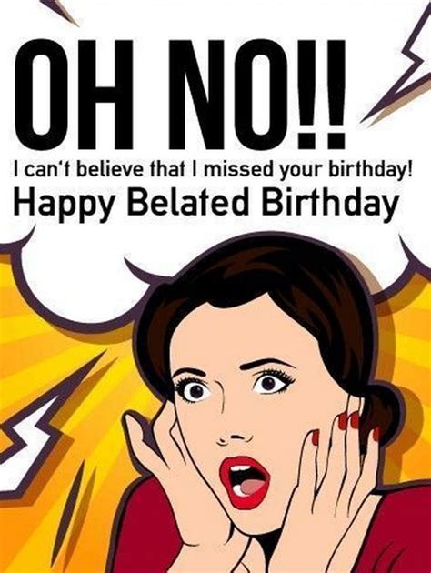 Dec 18, 2019 - Looking for a happy belated birthday meme? ... Funny Happy Birthday Images. Happy Birthday Humorous. Happy Birthday Greetings. Happy Birthday To You. 