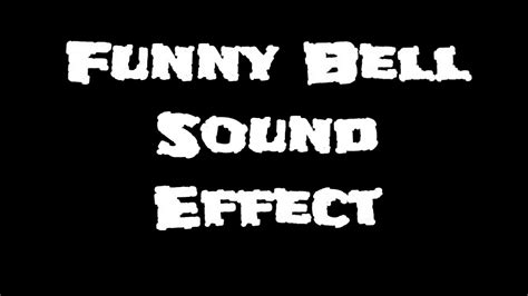 Funny bell sound effect - YouTube