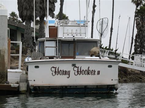 Nov 10, 2017 · Hilarious pictures capture the vessels with the wittiest names on the water (and some are VERY rude) Online gallery features funniest boat names out there, with many involving puns. A number of ... . 