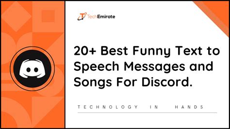 Funny discord text to speech. Things To Know About Funny discord text to speech. 
