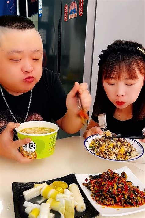 Funny food challenge Wife And Husband eating food Challenge