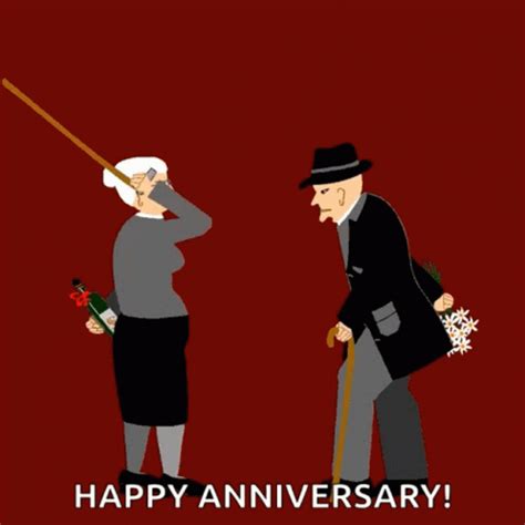 Download Funny Happy Anniversary Greetings GIF for .