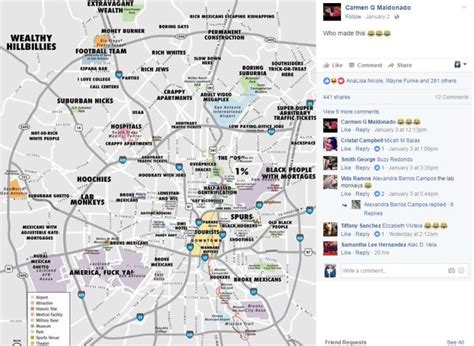 Creator of viral 'judgmental' S.A. map speaks out on controversy. By Madalyn Mendoza, San Antonio Express-NewsUpdatedJan 5, 2017 10:02 p.m. Earlier this week, a San Antonio map labeled with ....