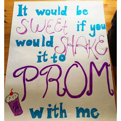 Funny promposal posters. A cute alternative to a promposal poster or sign, this is an elegant idea that will definitely impress her or him. Perfect for a student athlete or anyone interested in sports. TO CHANGE BACKGROUND COLOR, click "Personalize" or "Personalize this template", then scroll to bottom and choose "Click to customize further." 