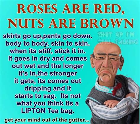 49 Funny roses are red Poems ranked in order of popularity and relevancy. At PoemSearcher.com find thousands of poems categorized into thousands of categories.. 