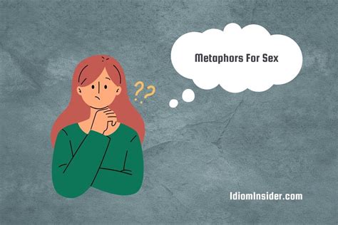 Funny sex metaphors. .  ...
