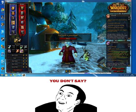 Funny world of warcraft names. For World of Warcraft on the PC, a GameFAQs message board topic titled "Can you recommend a funny Priest name.". 