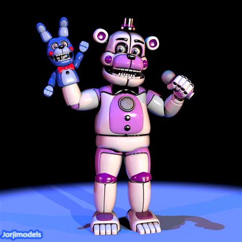 Funtime freddy with bon bon. Sep 3, 2018 · I brought my Bon-Bon puppet to Dragon*Con 2018, and Kellen Goff (voice actor for Funtime Freddy) had a bit of fun with him.I made Bon-Bon myself; he’s not of... 
