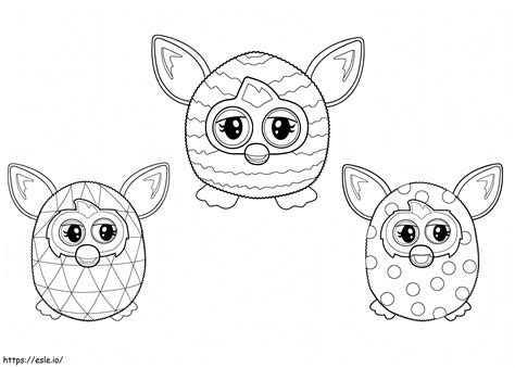 Furblet Coloring Page Shee
