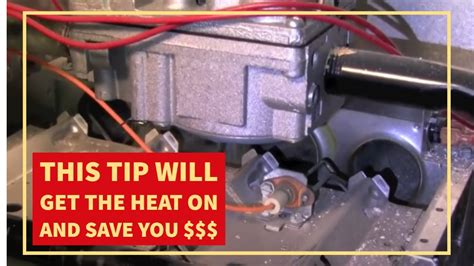 Furnace Not Starting Clean the Flame Sensor YouTube