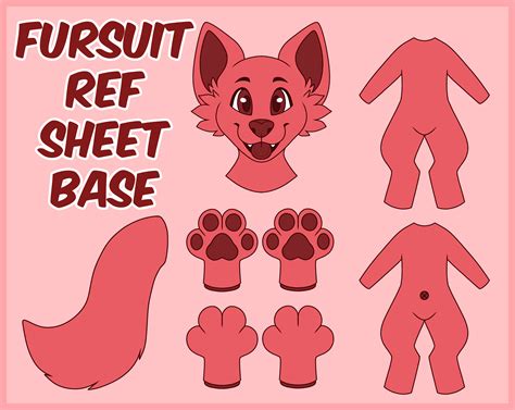 Fursuit Reference Base (Wolf) Pumpkin Apr 5, 2023. 1 Helpful. Such a great base, I'm really happy with how it turned out, 10/10 ️. Purchased item: Fursuit Reference Base (Wolf) Nicole May 29, 2023. Helpful?. 