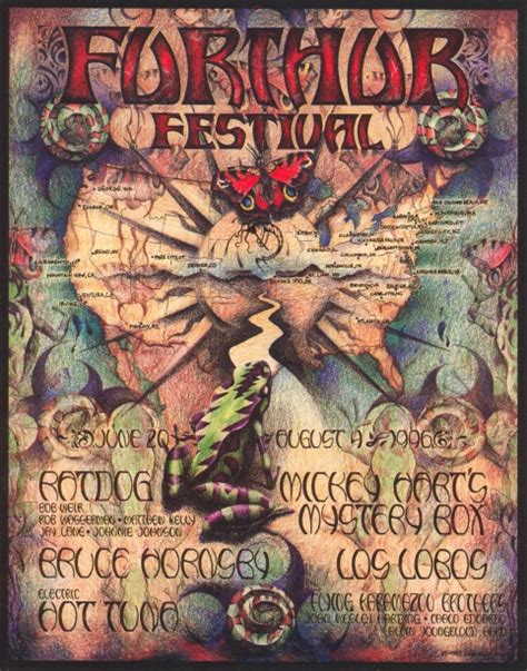 Furthur Festival Information for 1996-1999