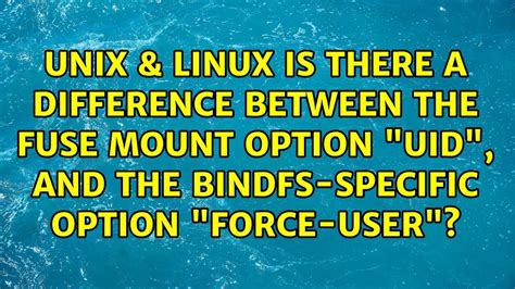 Fuse bindfs