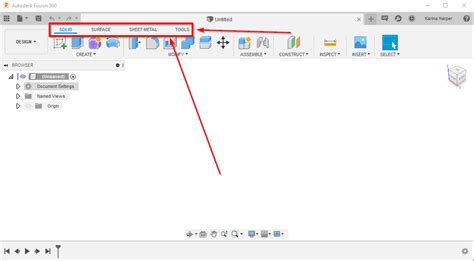 Fusion 360 model workspace missing.  Jul 30, 2018 · Today when I opene...