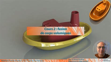 Fusion de corps volumiques avec SolidWorks - YouTube