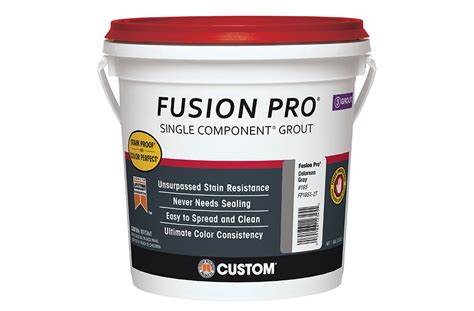 In areas where the Fusion Pro is well-adhered, leaving a visible film that is not releasing from the surface of the tile, re-apply a small amount of Fusion Pro. Slurry the grout with the clean up sponge until clean (approximately 30 seconds). Wipe the area clean with a rinsed, lightly damp sponge, followed by a lightly damp microfiber towel. . 