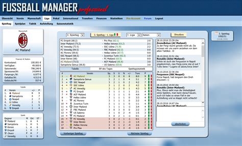 Fussball manager professional