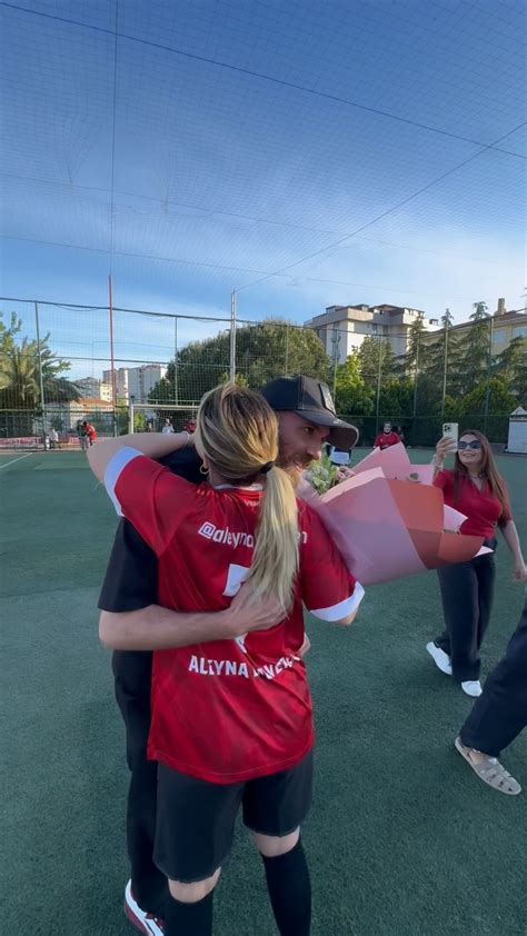 Futbol sahasında aşk molası ️ football TikTok.