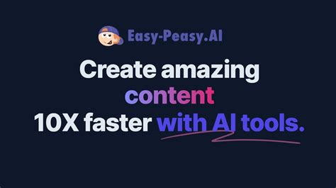 Future Tools - Easy-Peasy.AI