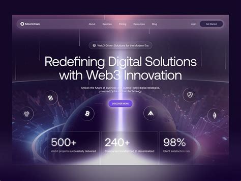 Futuristic Website Templates