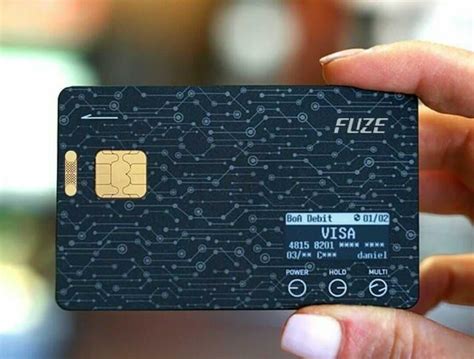 Fuze card. Made by tech startup BrillianT, the Fuze can store the digital information of up to 30 other cards on its integrated encrypted chip (Swyp stores 25). Users initially get that information on... 
