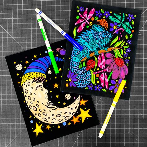 Fuzzy Coloring Posters