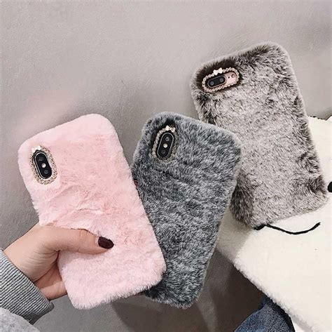 Fuzzy Iphone Case - Etsy