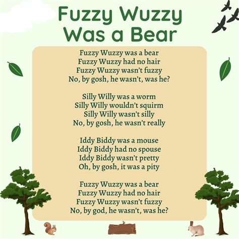 Fuzzy wuzzy lyrics. It’s probably not too difficult to fathom how certain music may mirror your own thoughts and feelings. Lyric It’s probably not too difficult to fathom how certain music may mirror ... 