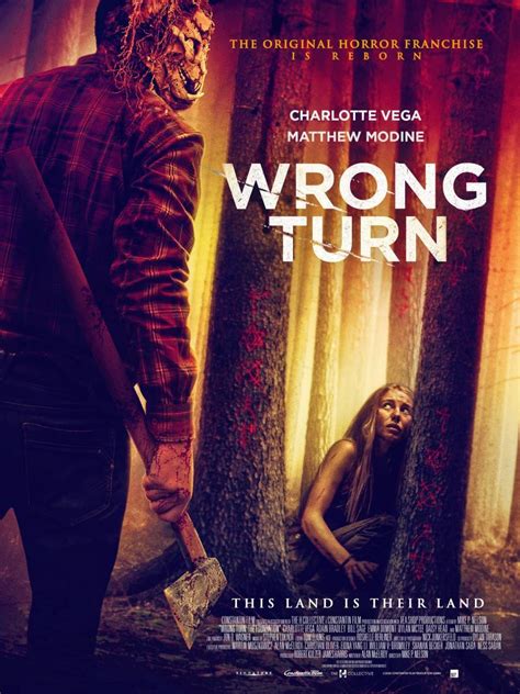 Fylm pwrn gy. Released February 23rd, 2021, 'Wrong Turn' stars Charlotte Vega, Adain Bradley, Bill Sage, Emma Dumont The R movie has a runtime of about 1 hr 50 min, and received a user score of 60 (out of 100 ... 