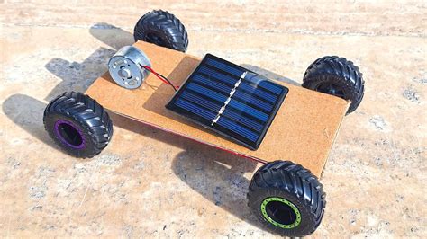 Güneş enerjisi ile çalışan oyuncak araba malzemeleri