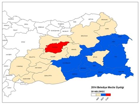 Güneydoğu anadolu bölgesi oy oranları